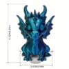 Creative Articulated 3D Dragon Toy Model for Kids - Image 3