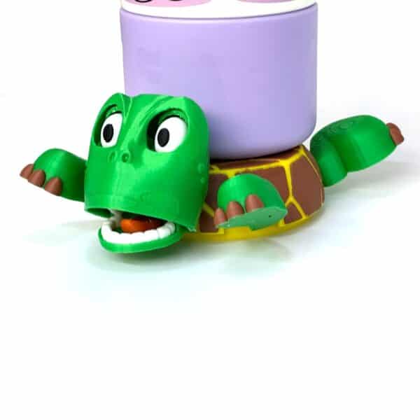 Articulated 3D Printed Customized Funny Turtle Toy for Kids - Image 4