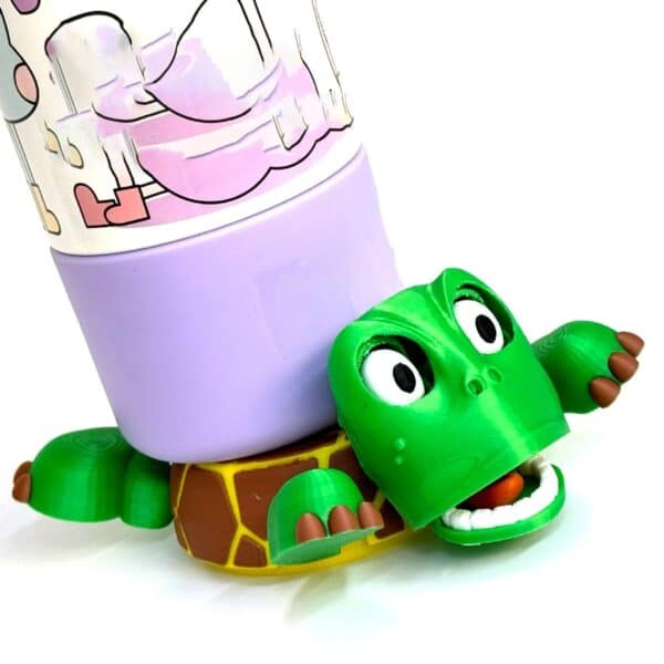 Articulated 3D Printed Customized Funny Turtle Toy for Kids - Image 5
