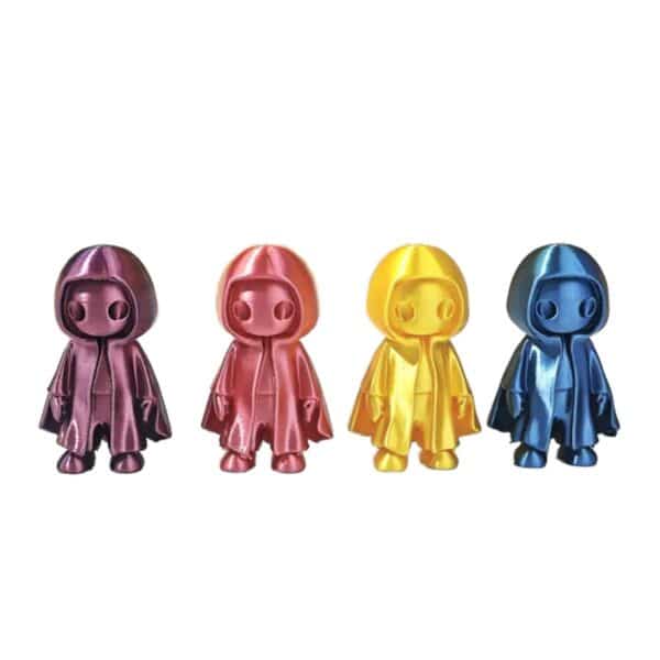 Creative 3D Printed Articulated Ghost Toy Model for Kids - Image 2