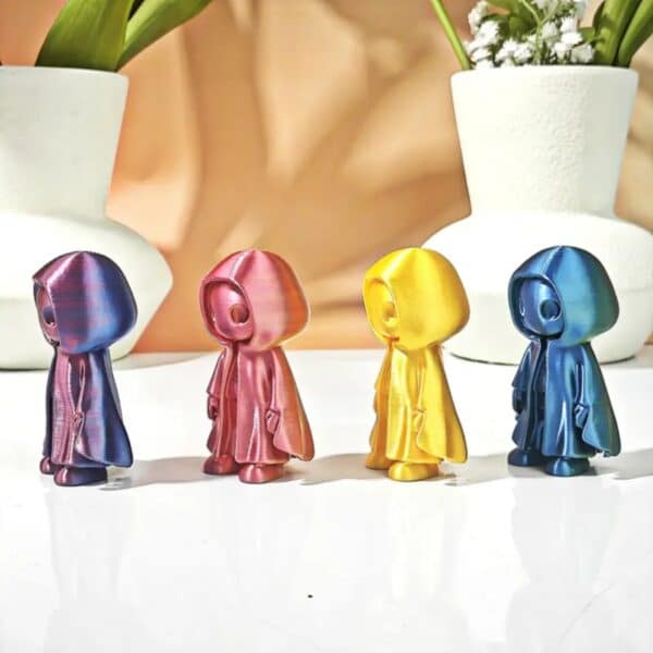 Creative 3D Printed Articulated Ghost Toy Model for Kids - Image 4