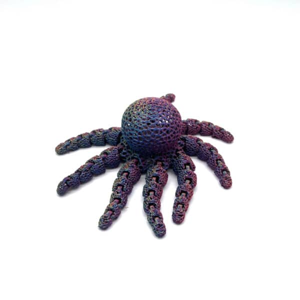 Articulated Movable 3D Printed Octopus Model Toy For Kids - Image 4
