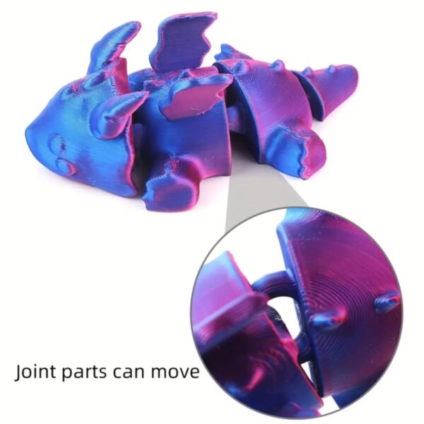 Cute Ceratopsian Dinosaur Toy Model for Children - Image 3