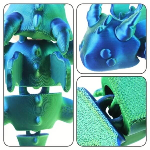 Creative 3D Printed Ceratopsian Toy for Kids - Image 2
