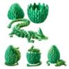 Customizable 3D Printed Crystal Dragon Egg