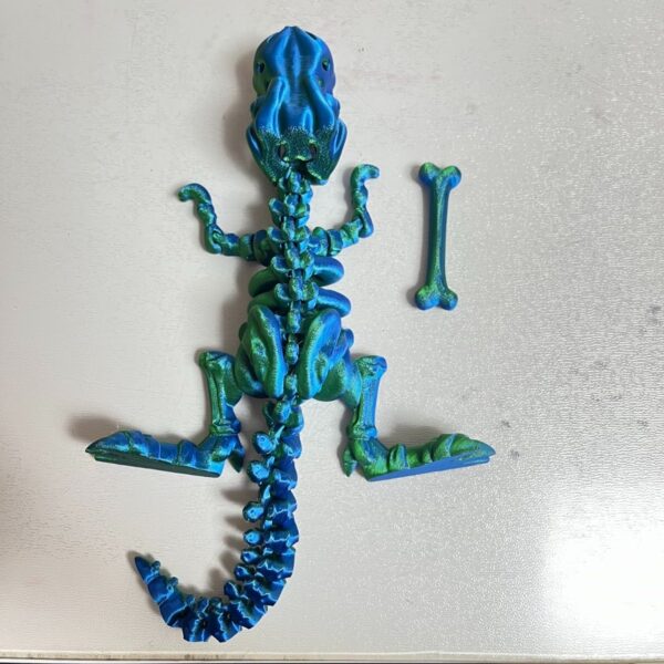 Customized 3D Printed Tyrannosaurus Rex skeleton Toy for Kids - Image 2