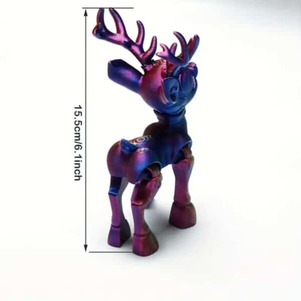 Movable 3D Printed Universal Deer Models Toy For Kids - Image 3
