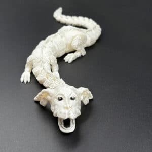 Dog And Dragon Statues