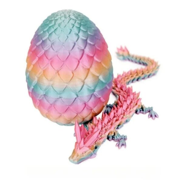 3D Printed Personalized Dragon Egg Model Toy for Children - Image 4