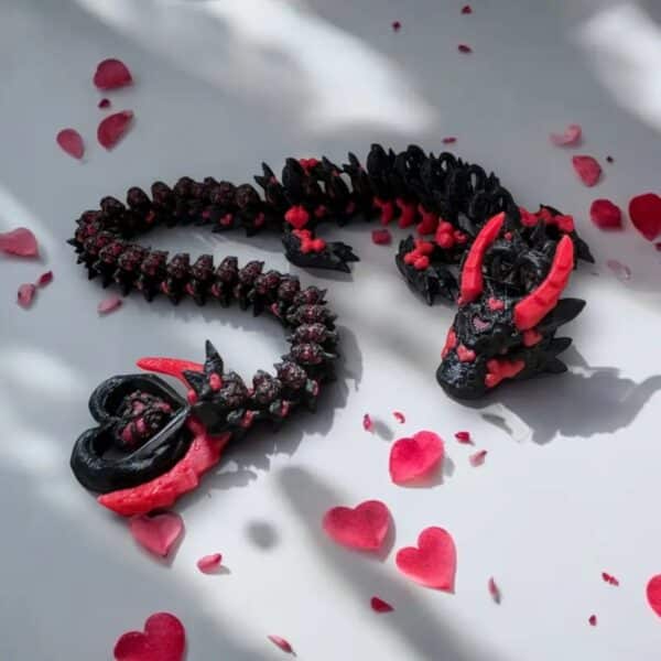 Creative 3D Printed Dragon Figurine Toy for Dragon Lovers - Image 5
