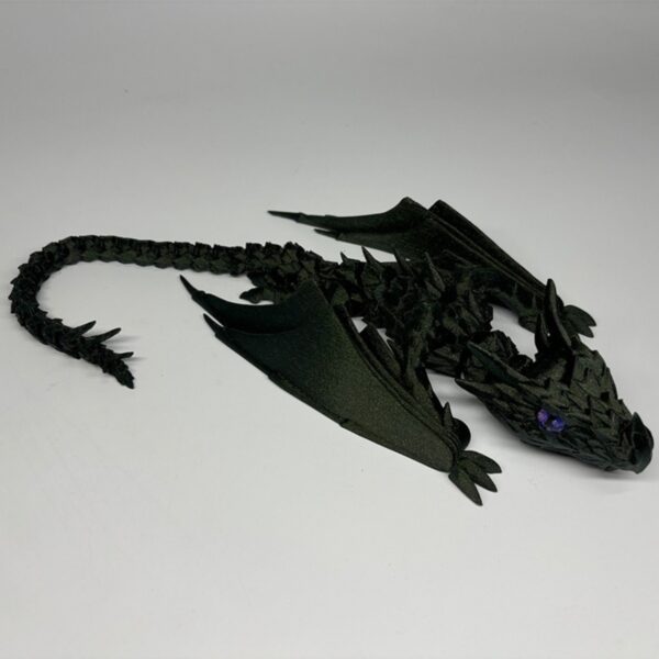 Flexible Long Tail Flying Dragon Custom 3D Printed - Image 3