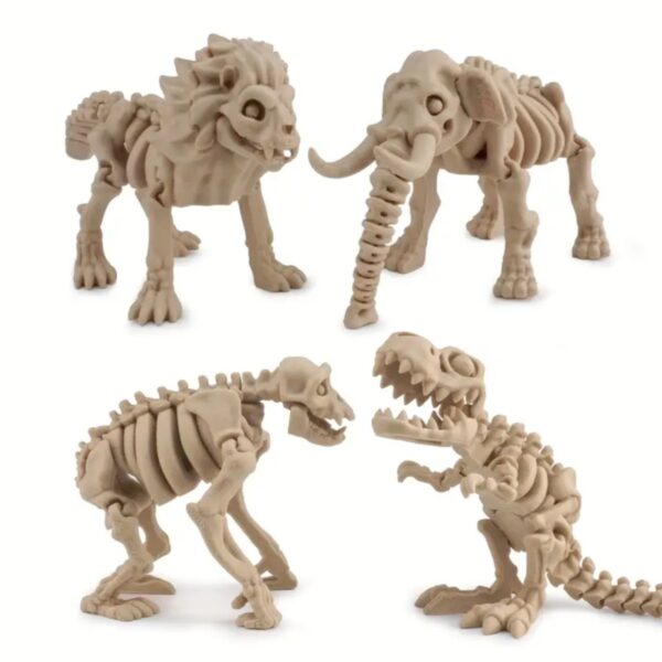 Customizable Creative 3D Articulated Dinosaur Toy for Kids - Image 3