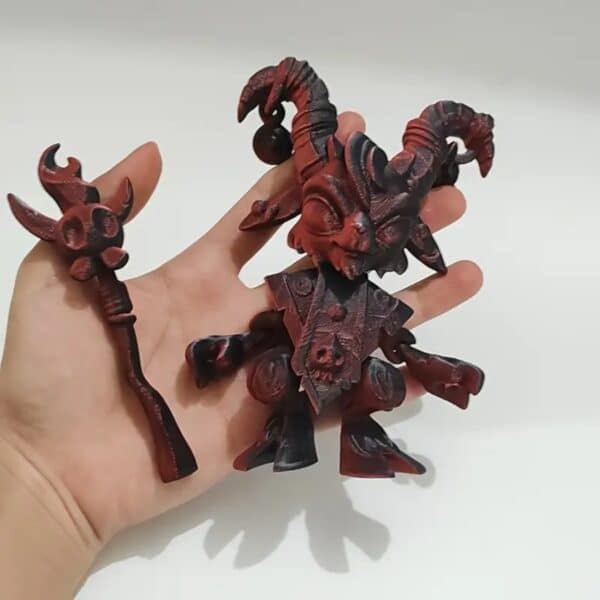 Creative 3D Printed Goat Movable Model Toy For Kids - Image 3