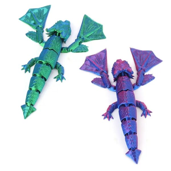 Creative 3D Printed Hadrosaur Model Kids Toy - Image 3
