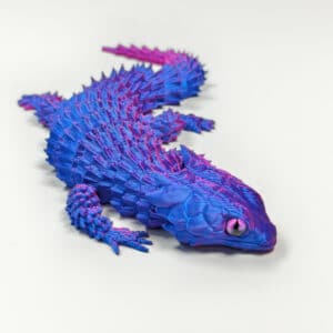 Interactive 3D Printed Lizard