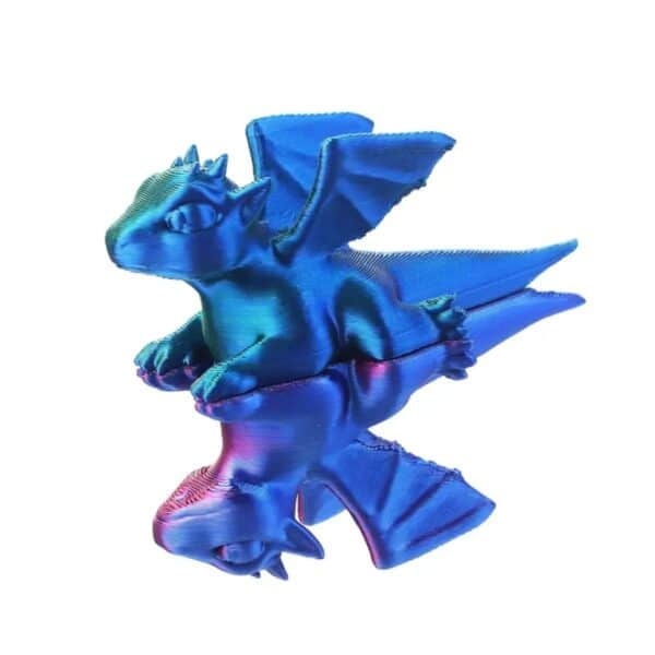 Exclusive 3D Printed Dragon Toy for Kids Custom Flying Dragon Model - Image 4