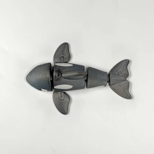 Creative 3D Printed Orca Marine Articular Moving Keychain Model - Image 7
