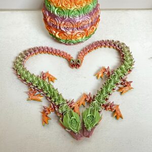 3D Printed Rose Dragon Egg