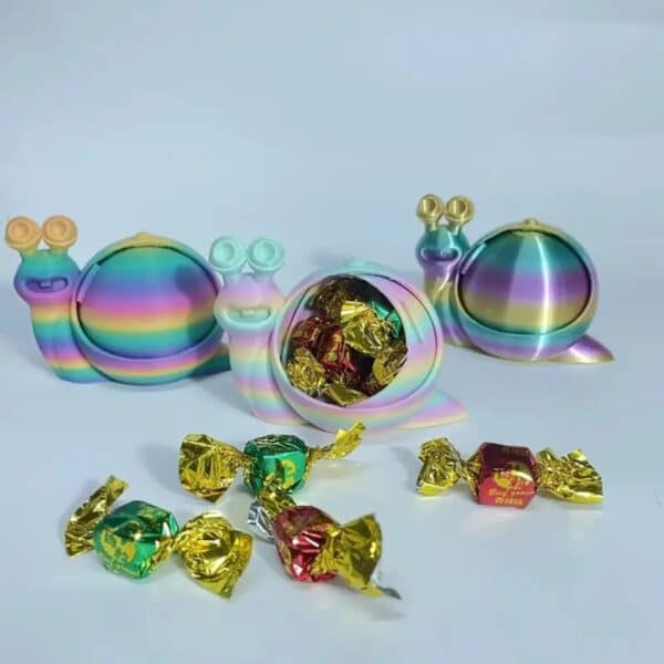 3D Printed Rotating Snails Articulated Toy for Kids - Image 5
