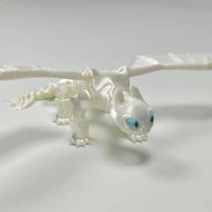 Customizable 3D Printed Toothless Dragon