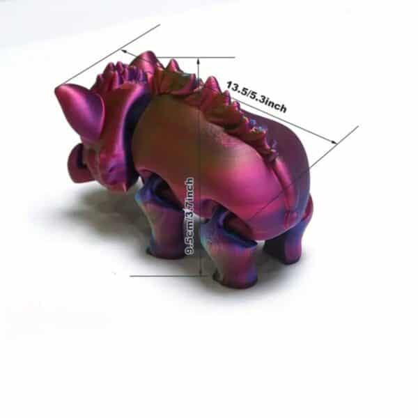 Creative 3D Printed Wild Boar Model Toy With Movable Joints - Image 3