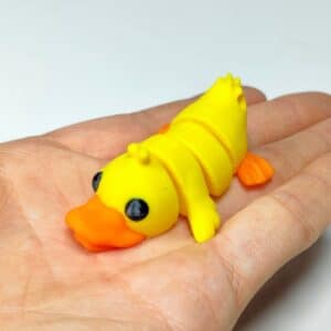 Yellow Duck Keychain