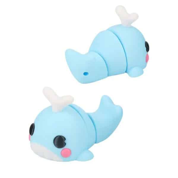Cute 3D Printed Articulated Dolphin Model Toy For Kids - Image 3