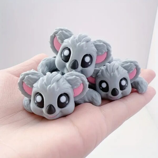 Creative 3D Printed Articulated Koala Model Toy For Kids - Image 2