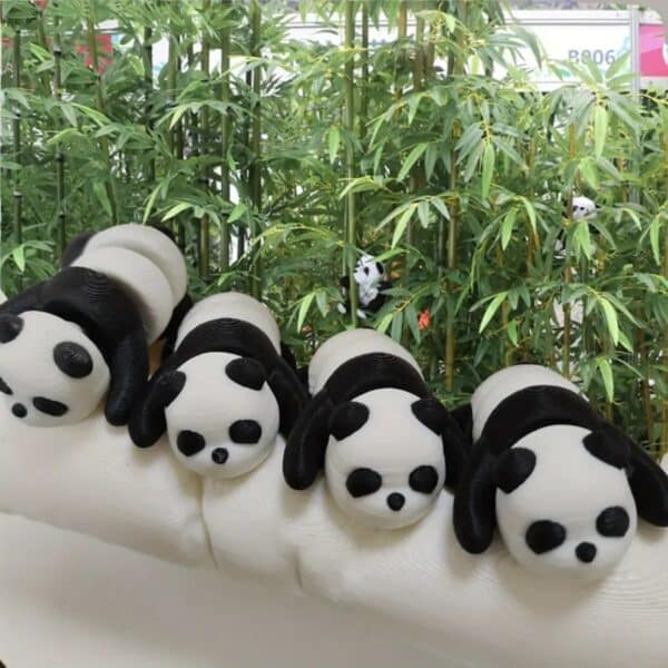 Cute 3D Printed Articulated Panda Model Toy For Kids - Image 4