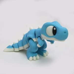 3D Printed Multicolor Dinosaur