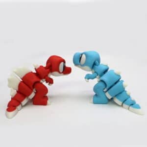 3D Printed Cartoon Dinosaur