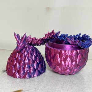 3D Printed Moveable Dragon Egg