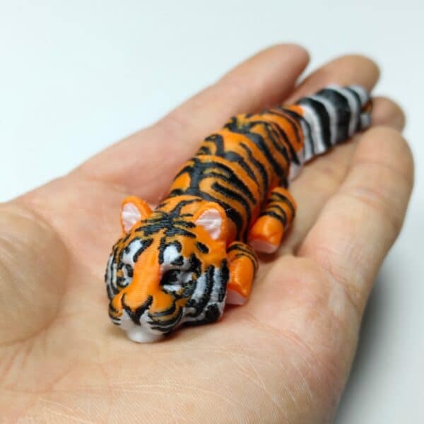 Creative 3D Printed Articulated Tiger Model Toy For Kids - Image 7