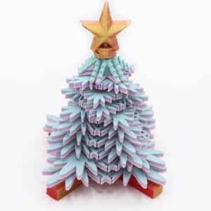 CNC Machine 3D Printed Christmas Tree