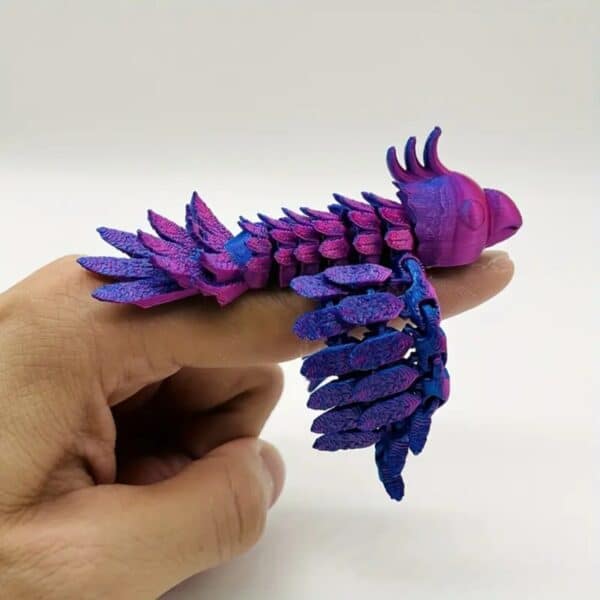 Creative Articulated 3D Printed Bird Toy For kids - Image 4