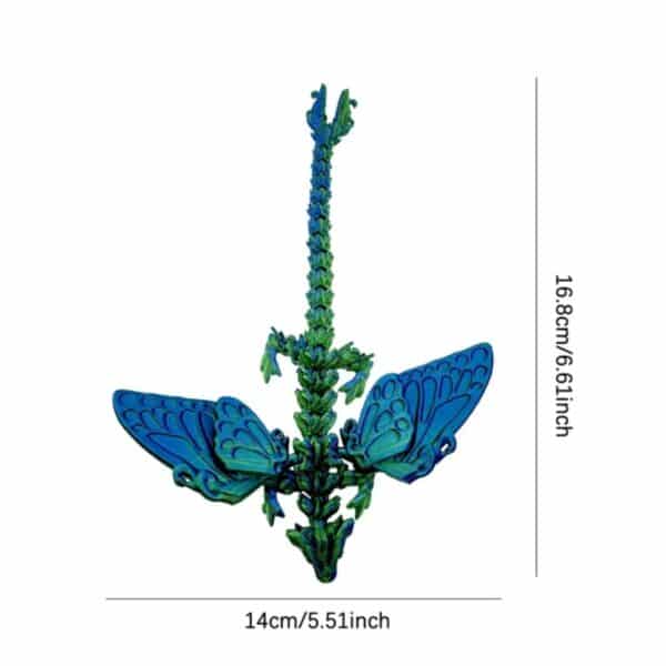 Butterfly Dragon Sculptures
