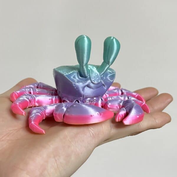 3D Printed Crab Toy