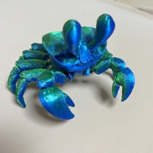 Crab Toy 3D Printed