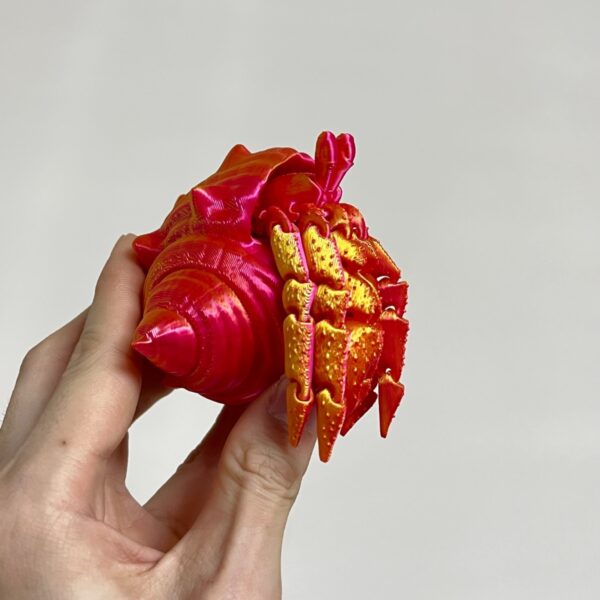 3D Printed Colorful Crab Toy with Moving Joints for Kids - Image 6
