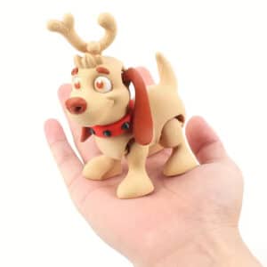 3D Printed Deer Pug