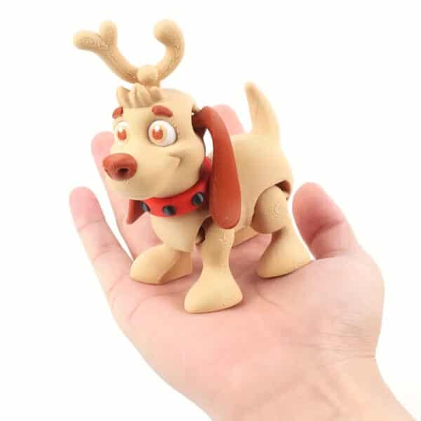 3D Printed Deer Pug