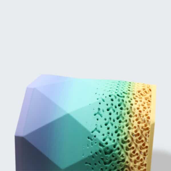 Customizable 3D Printed Multi-Color Plastic Office Pen Holder - Image 2