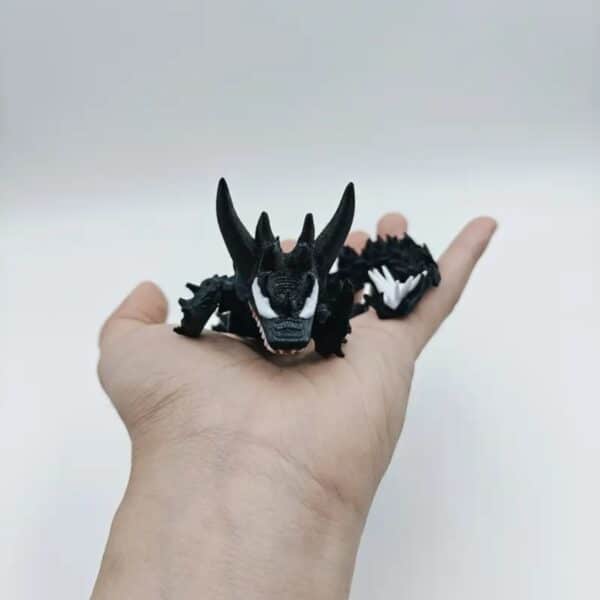 Cute 3D Printed Venomous Dragon Fun Toy For Kids - Image 2