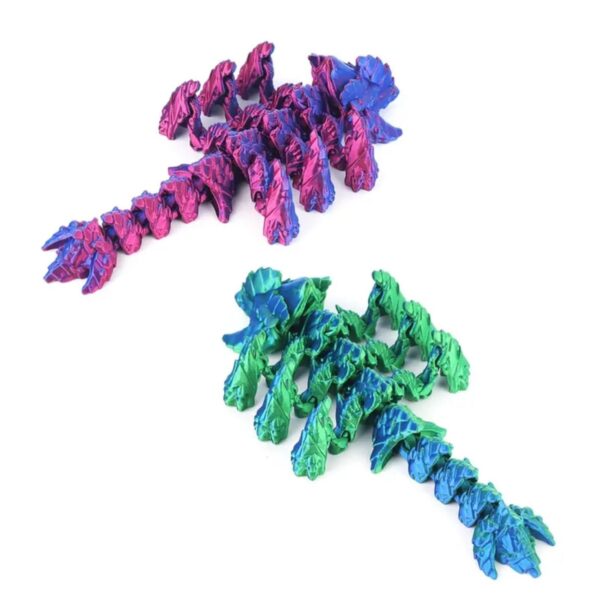 Creative 3D Printed Poly Legged Dragon Toy For Kids - Image 2