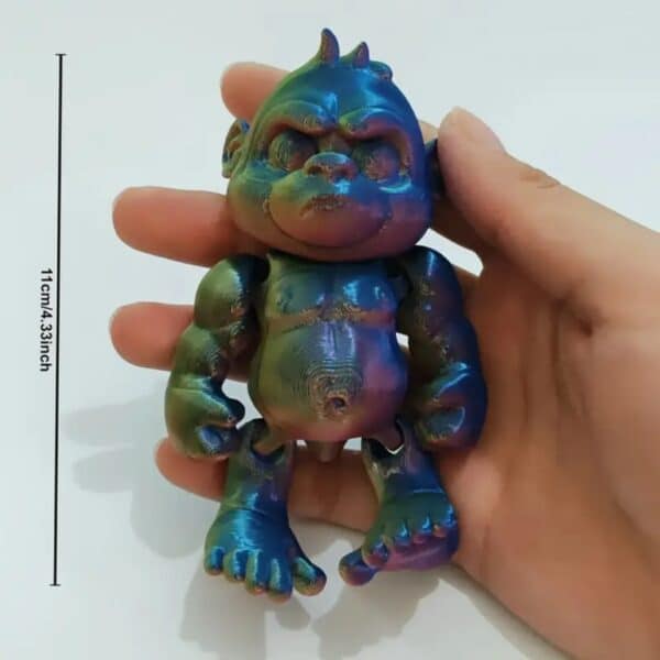 Creative 3D Printed Cute Gorilla Model Toy For Kids - Image 2