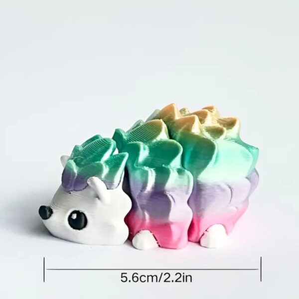 Creative 3D Printed Cute Hedgehog Model Toy For Kids - Image 6