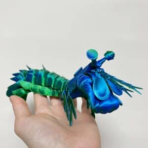 Mantis Shrimp Toy 3D Printed