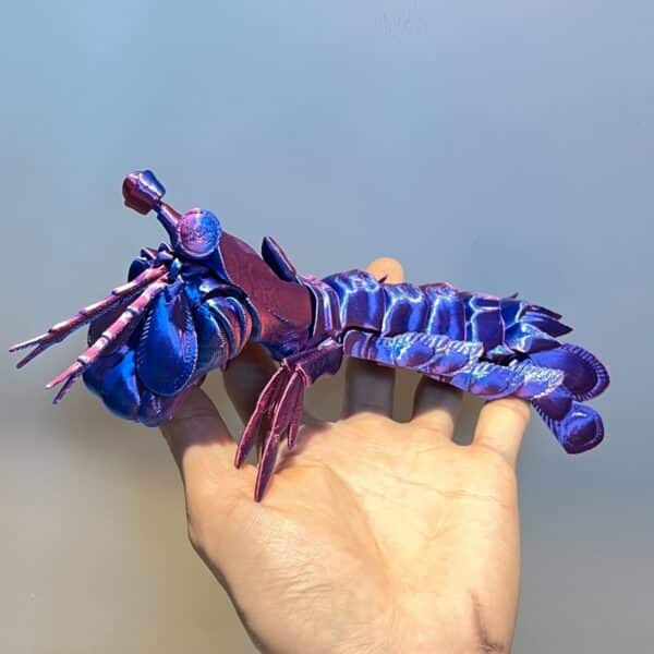 3D Printed Mantis Shrimp Movable Hand Model Gift Kids Toys - Image 4