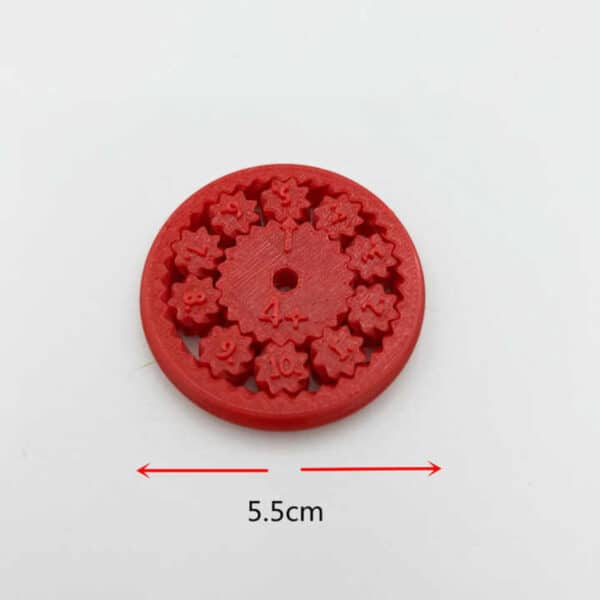 Customizable 3D Printed Math Fidget Spinners for Kids - Image 5