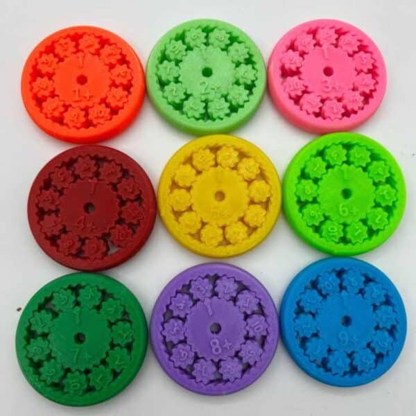 Custom Math Fidget Spinners for Kids 3D Printed Learning Toys - Image 5